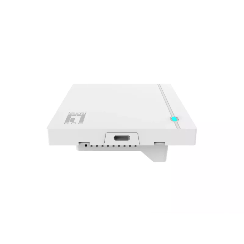 LevelOne AX1800 dviejų juostų „Wi-Fi 6“ sieninis belaidis prieigos taškas su PoE