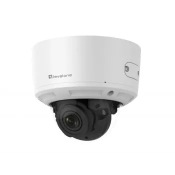 IP stebėjimo kamera LevelOne Gemini Zoom, 8 MP, H.265, PoE, IR šviesos diodai, vidaus/lauko, dvipusis garsas