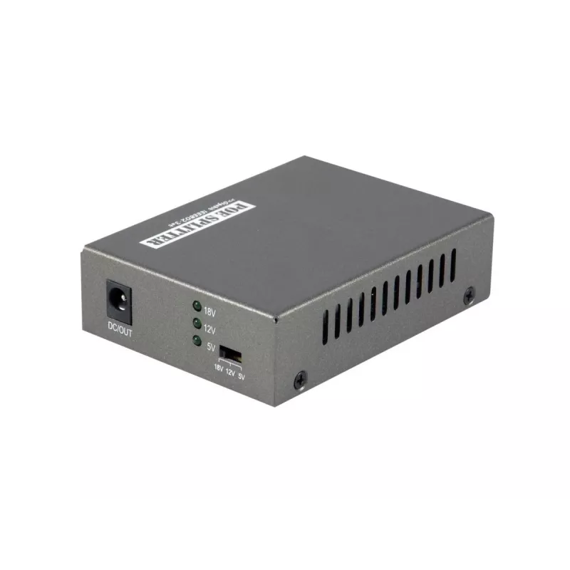 LevelOne Gigabit PoE skirstytuvas, 802.3at/af PoE, 5-12V DC išėjimas
