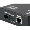 Tinklo medijos keitiklis LevelOne GVT-0500 10000 Mbit/s juodas