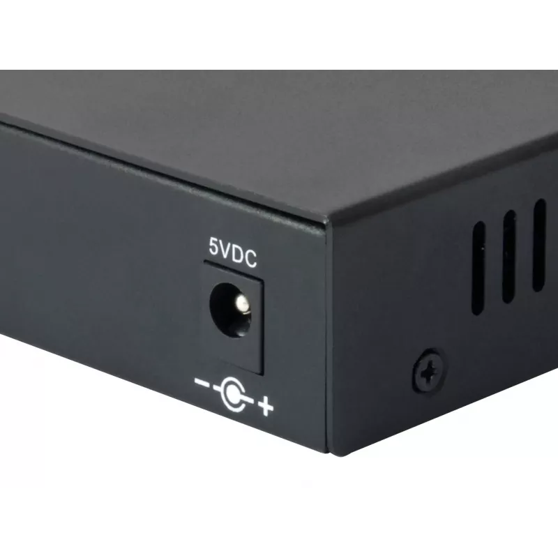 Tinklo medijos keitiklis LevelOne GVT-0500 10000 Mbit/s juodas