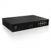 LevelOne KILBY 10-Port L2 valdomas Gigabit Ethernet jungiklis, 2x SFP, 8x RJ45, stelažinis montavimas