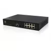 LevelOne KILBY 10-Port L2 valdomas Gigabit Ethernet jungiklis, 2x SFP, 8x RJ45, stelažinis montavimas