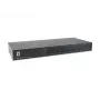 LevelOne KVM-3216 16 prievadų PS/2-USB VGA KVM jungiklis, 2048 x 1536 pikseliai, montavimas į stelažą, 1U, juoda