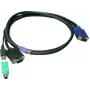 KVM kabelis LevelOne 3,0 m, skirtas KVM-3208/KVM-3216