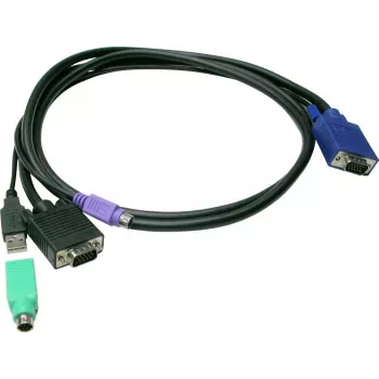 LevelOne 5.0 m KVM laidas, skirtas KVM-3208/KVM-3216