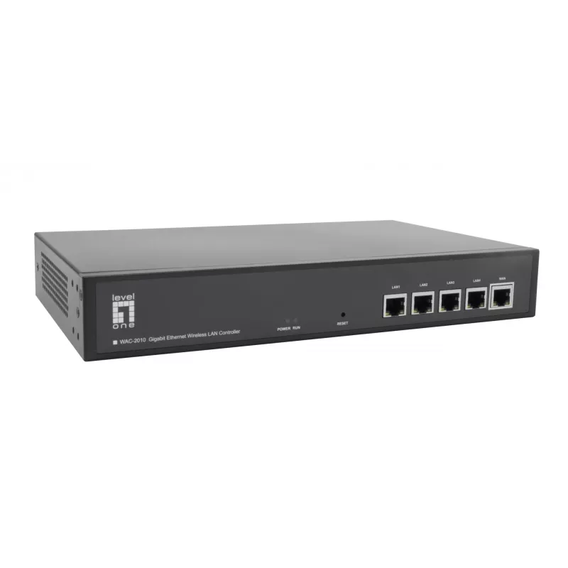 Valdiklis LevelOne WAC-2010 Gigabit Ethernet belaidžiam tinklui, valdo iki 128 prieigos taškų