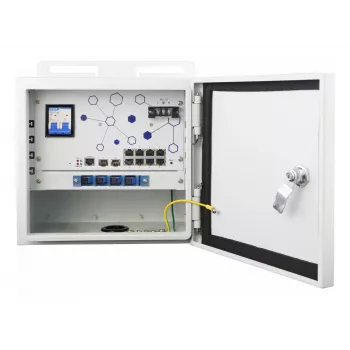 LevelOne OSW-1061 valdomas L2 tinklo jungiklis 2.5G Ethernet (100/1000/2500) su PoE juoda