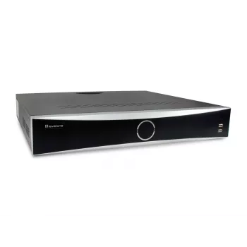 Tinklinis vaizdo registratorius LEVELONE NVR-0411 – 32 kanalai, 4K raiška, 10 TB SATA, PoE 16 W/portas, 17x RJ-45, USB 2x2