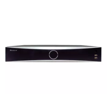 Tinklinis vaizdo registratorius LEVELONE NVR-0411 – 32 kanalai, 4K raiška, 10 TB SATA, PoE 16 W/portas, 17x RJ-45, USB 2x2