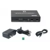 HDMI siųstuvas video sienai LEVELONE HVE-6701R PoE — HDMI per IP, vieno kanalo