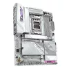 GIGABYTE X870E AORUS ELITE WIFI7 ICE pagrindinė plokštė – palaiko AMD Ryzen 9000 procesorius, 16+2+2 fazių skaitmeninis VRM, iki 8200Hz DDR5 (OC), 3xPCIe 5.0 + 1xPCIe 4.0, Wi-Fi 7, 2.5GbE LAN, USB 4