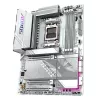 GIGABYTE X870E AORUS ELITE WIFI7 ICE pagrindinė plokštė – palaiko AMD Ryzen 9000 procesorius, 16+2+2 fazių skaitmeninis VRM, iki 8200Hz DDR5 (OC), 3xPCIe 5.0 + 1xPCIe 4.0, Wi-Fi 7, 2.5GbE LAN, USB 4
