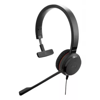 Jabra Evolve 30 II ausinės su mikrofonu, laidinės, ant ausų, biurui / skambučių centrui, USB Type-C / USB Type-A, juodos