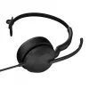 Jabra Evolve2 50 ausinės su laidu, USB Type-C / USB Type-A, juodos