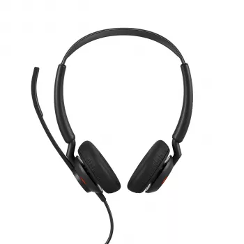Jabra Engage 50 II (50 II Link) USB-C/A UC Stereo, laidinis, biurui / skambučių centrui, 152 g, ausinės, juodos