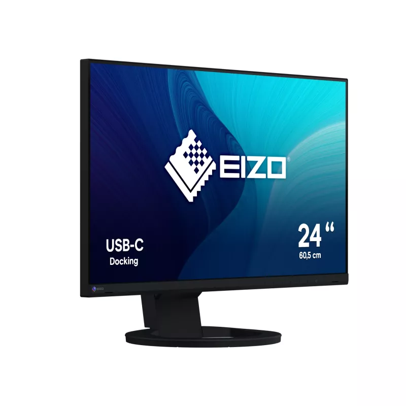 EIZO FlexScan EV2480-BK monitorius 60,5 cm (23,8 colio) 1920 x 1080 pikselių Full HD LCD juodas
