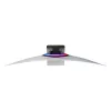 Samsung G85SD kompiuterio monitorius 86,4 cm (34 colių) 3440 x 1440 UltraWide Quad HD OLED sidabrinis