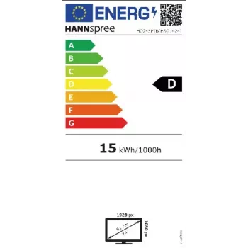 Hannspree HO 245 PTB kompiuterio monitorius 60,5 cm (23,8 colio) 1920 x 1080 pikselių Full HD LED liečiamas ekranas juodas
