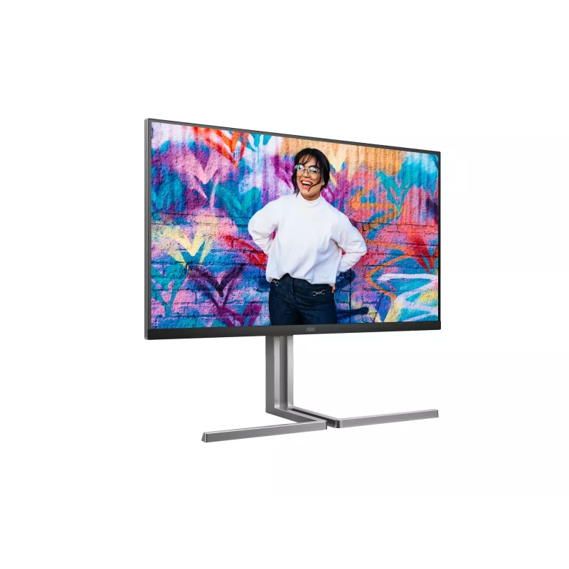 AOC U32U3CV monitor 80 cm (31,5 colio) 4K Ultra HD LCD juodas