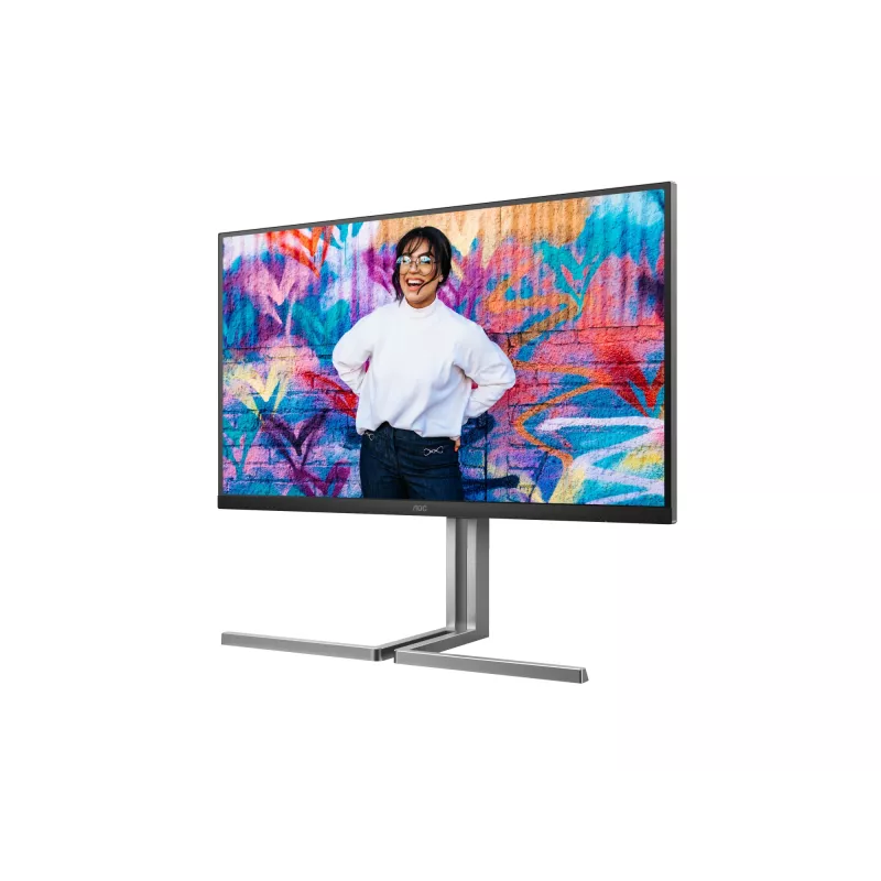 AOC U32U3CV monitor 80 cm (31,5 colio) 4K Ultra HD LCD juodas