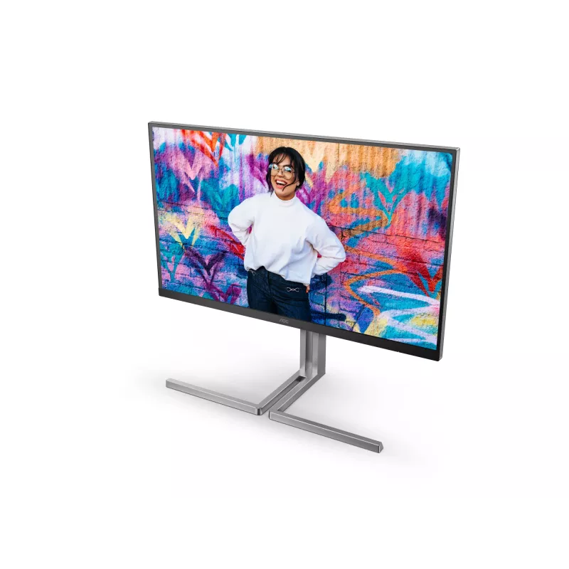 AOC U32U3CV monitor 80 cm (31,5 colio) 4K Ultra HD LCD juodas