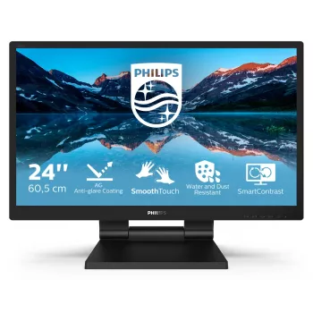 Philips 242B9TL/00 monitorius 60,5 cm (23,8 colio) 1920 x 1080 pikselių Full HD LCD liečiamas ekranas juodas