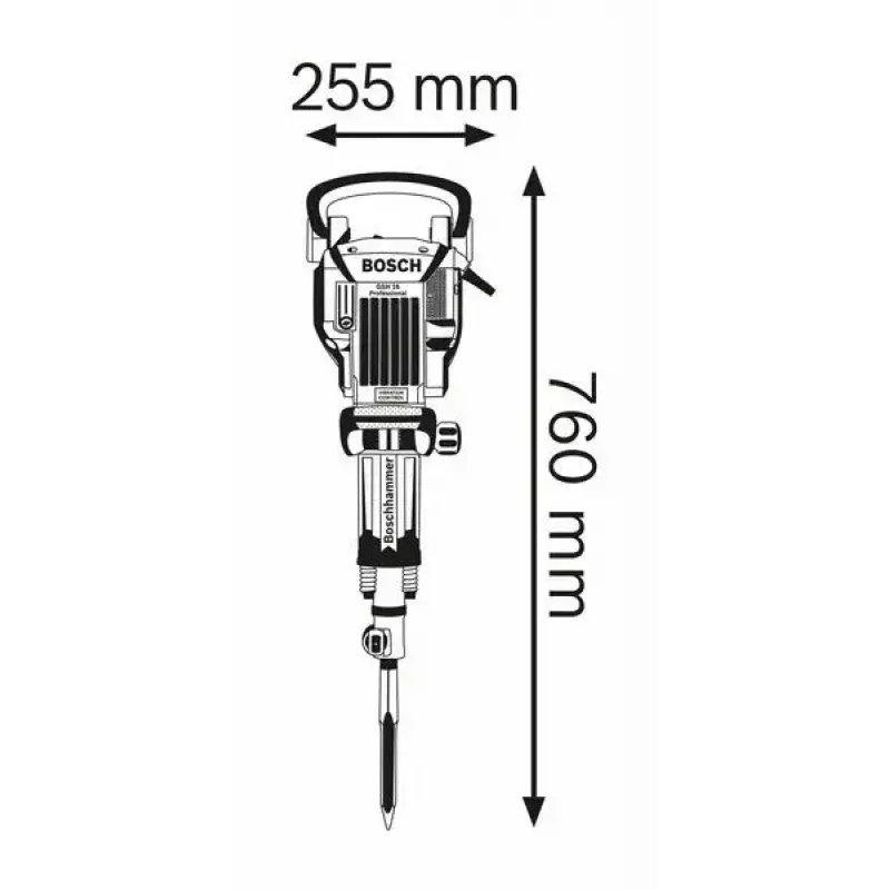 Bosch 0 611 335 100 plaktukinis gręžtuvas 1750 W