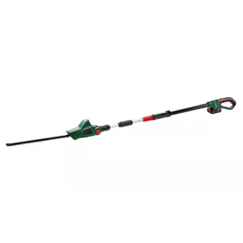 Bosch UniversalHedgePole 18 belaidis akumuliatorinis gyvatvorės žirklių komplektas su teleskopiniu kotu, vienas peilis, 3,6 kg