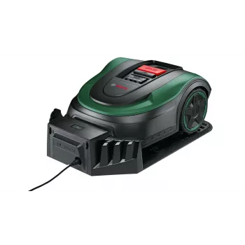 Bosch Indego S 500 robotinis vejapjovė, akumuliatorinė, juoda, žalia