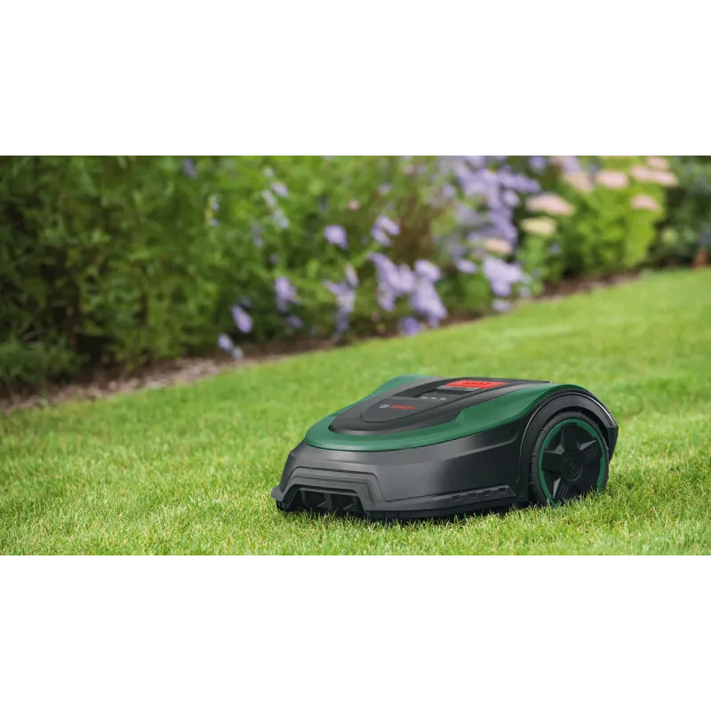 Bosch Indego S 500 robotinis vejapjovė, akumuliatorinė, juoda, žalia