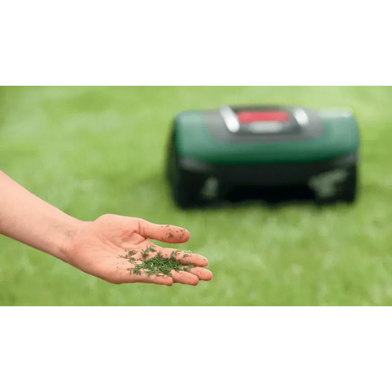 Bosch Indego S 500 robotinis vejapjovė, akumuliatorinė, juoda, žalia