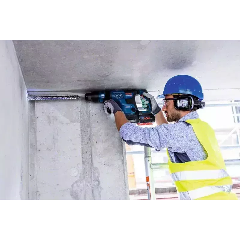 Bosch GBH 18V-36 C Professional akumuliatorinis perforatorius SDS Max 500 RPM 5,1 kg juoda, mėlyna