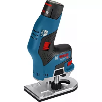 Bosch GKF 12V-8 Professional 13000 RPM rankinis frezavimo aparatas (juoda, mėlyna, raudona)