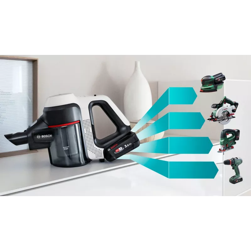 Bosch BSS711W belaidis siurblys šluota
