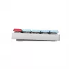 CHERRY MX-LP 2.1 belaidė kompaktiška klaviatūra, RF Wireless + Bluetooth, QWERTZ vokiškas išdėstymas, balta