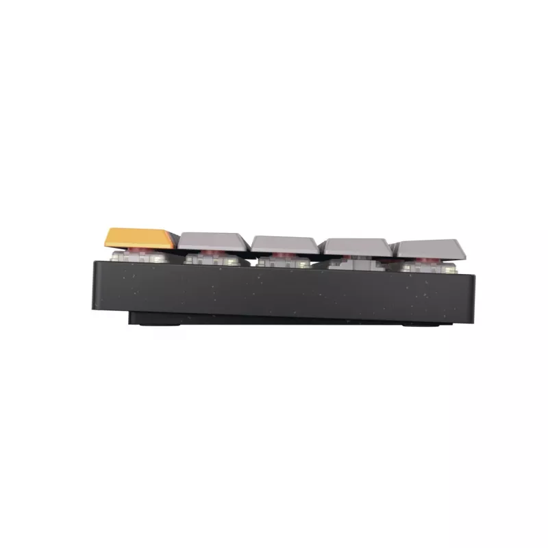 CHERRY MX-LP 2.1 kompaktiška belaidė klaviatūra žaidimams RF Wireless + Bluetooth QWERTZ vokiška juoda