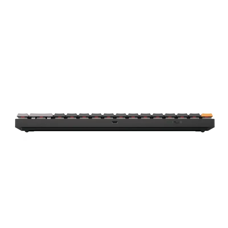 CHERRY MX-LP 2.1 kompaktiška belaidė klaviatūra žaidimams RF Wireless + Bluetooth QWERTZ vokiška juoda