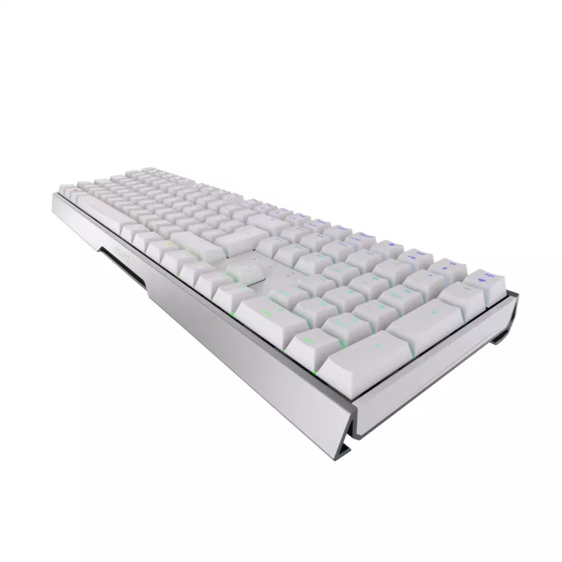 CHERRY MX 3.0S Wireless RGB klaviatūra Gaming RF Wireless + Bluetooth QWERTZ vokiškas Baltas