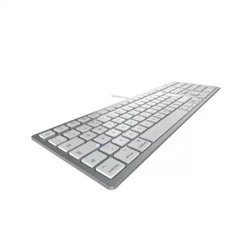 CHERRY KC 6000C FOR MAC klaviatūra universali USB QWERTZ sidabrinė