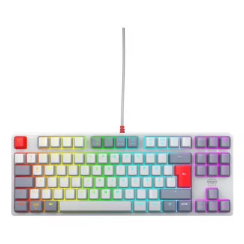 CHERRY K4V2 RGB Tenkeyless Retro edition, mechaninė žaidimų klaviatūra, vokiškas išdėstymas
