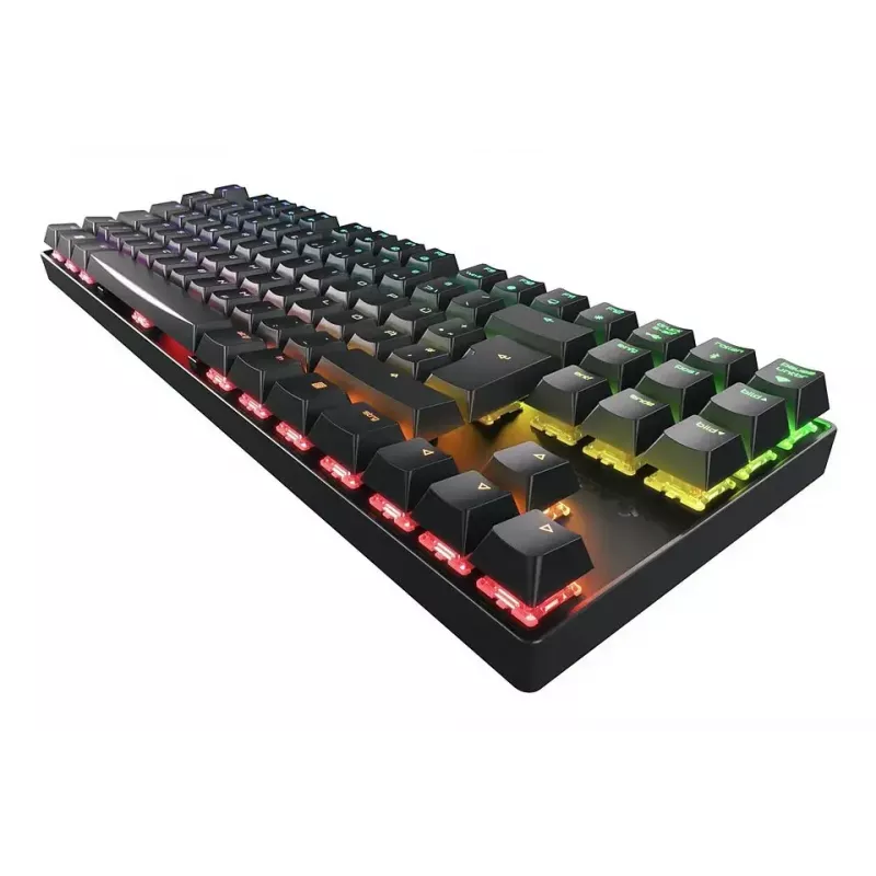 CHERRY MX 8.2 TKL Wireless RGB klaviatūra žaidimams USB + belaidis RF + Bluetooth QWERTZ vokiška juoda