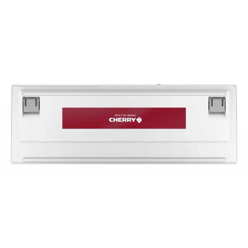 CHERRY MX 8.2 TKL Wireless RGB klaviatūra, žaidimų, USB + belaidis RF + Bluetooth, QWERTZ vokiškas, balta