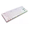 CHERRY MX 8.2 TKL Wireless RGB klaviatūra, žaidimų, USB + belaidis RF + Bluetooth, QWERTZ vokiškas, balta