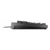Žaidimų klaviatūra CHERRY MX 2.0S USB QWERTZ Vokiška juoda mechaninė RGB