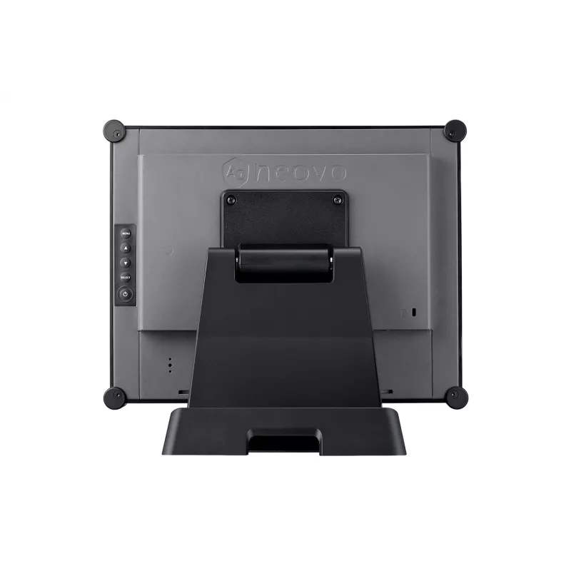 AG Neovo TX-1502 kompiuterio monitorius 38,1 cm (15 colių) 1024 x 768 pikselių XGA LED liečiamuoju ekranu stalinis pilkas