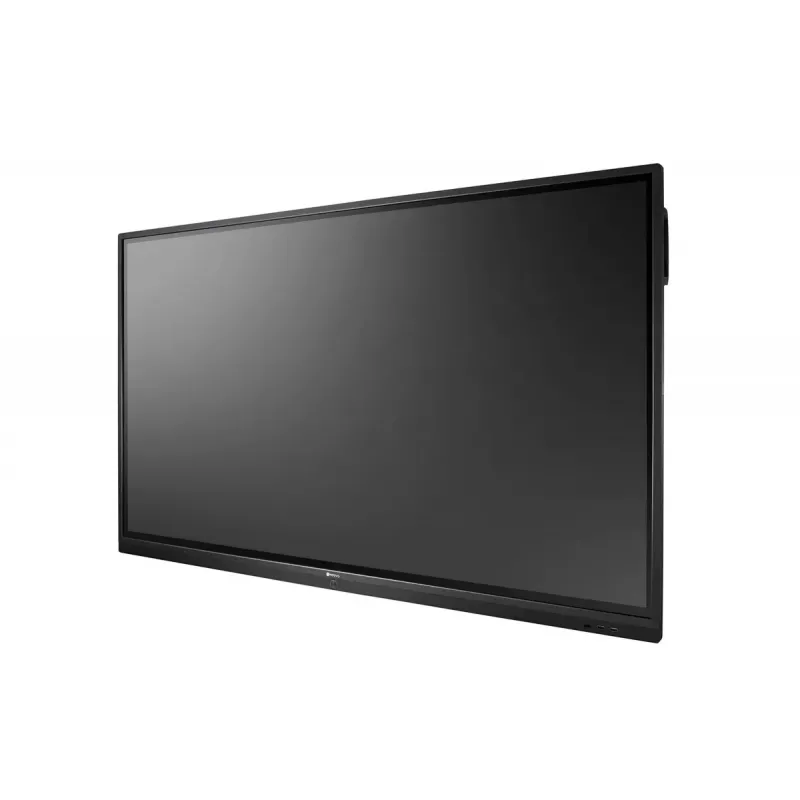 AG Neovo IFP-7502 interaktyvus plokščiasis ekranas 189,2 cm (74,5 colio) LCD Wi-Fi 350 cd/m² 4K Ultra HD juodas liečiamasis ekranas su įmontuotu procesoriumi Android 8.0