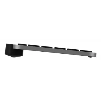 Logitech MX Keys S for Mac klaviatūra belaidė Bluetooth QWERTY juoda aliuminio apdaila