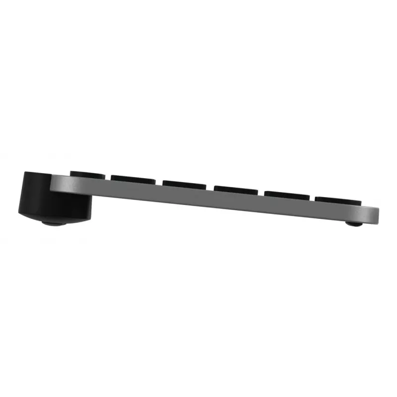 Logitech MX Keys S for Mac klaviatūra belaidė Bluetooth QWERTY juoda aliuminio apdaila
