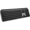 Logitech MX Keys S for Mac klaviatūra belaidė Bluetooth QWERTY juoda aliuminio apdaila